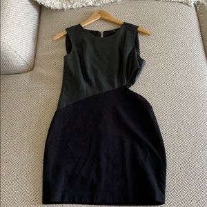 BCBG MaxAzria Black Cut Out Dress